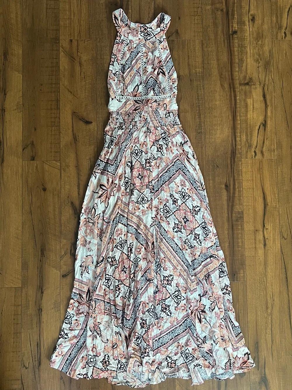 Abel The Label Sleeveless Boho Maxi Dress - Size Medium - Picture 5 of 9
